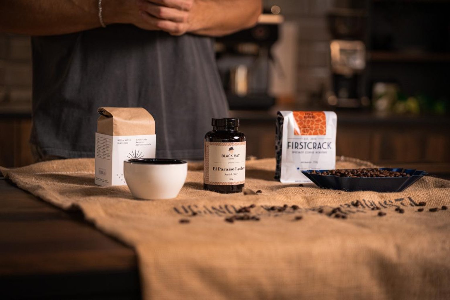 specialty coffee selection 