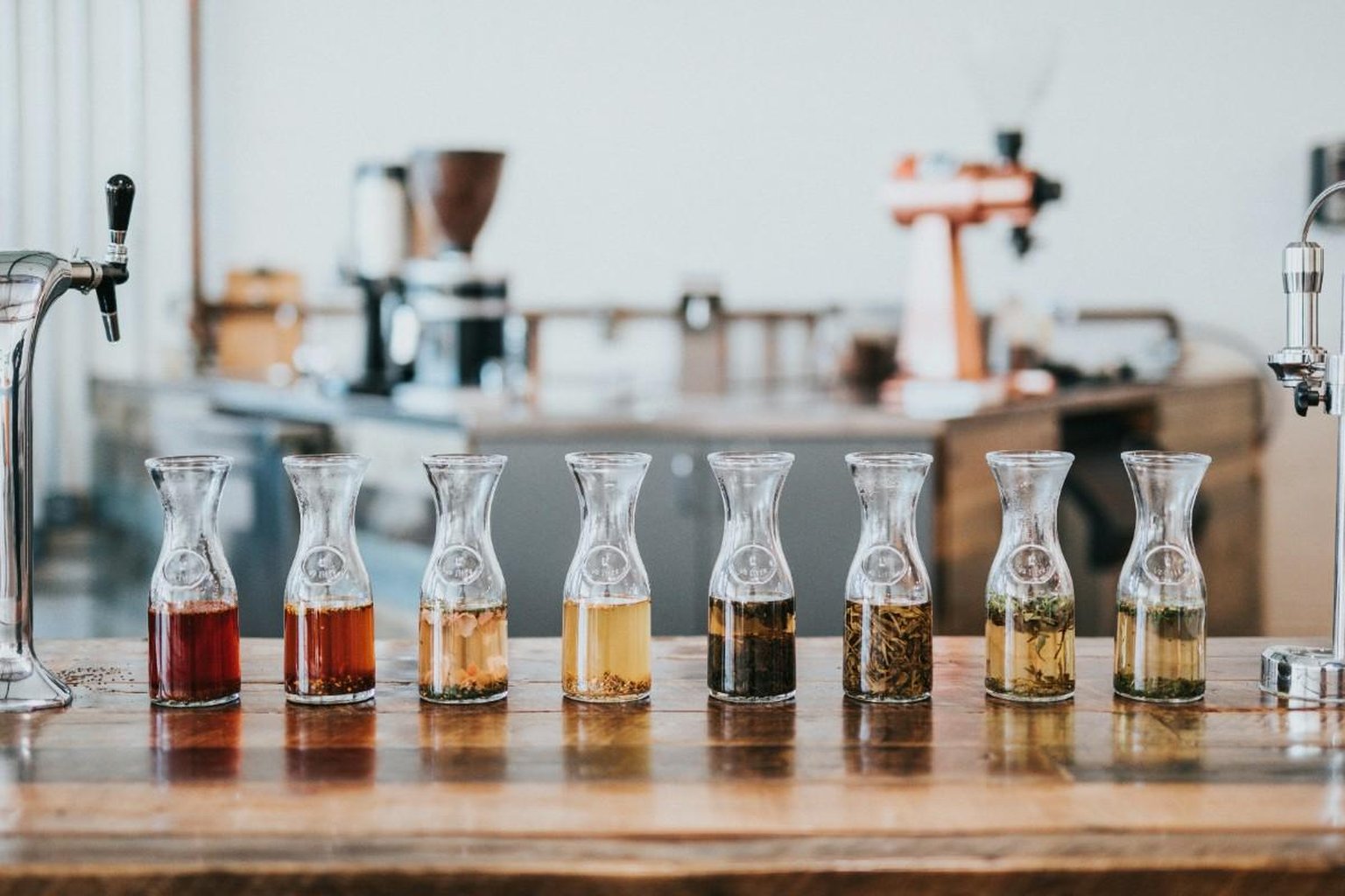 different tea variations
