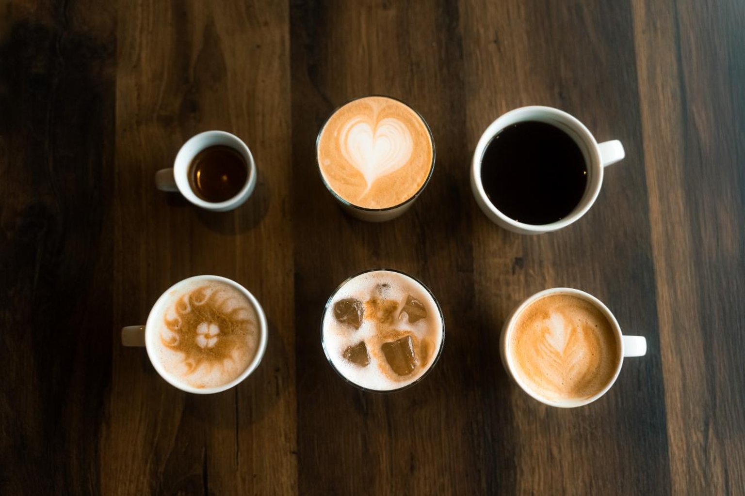 different coffee recipes