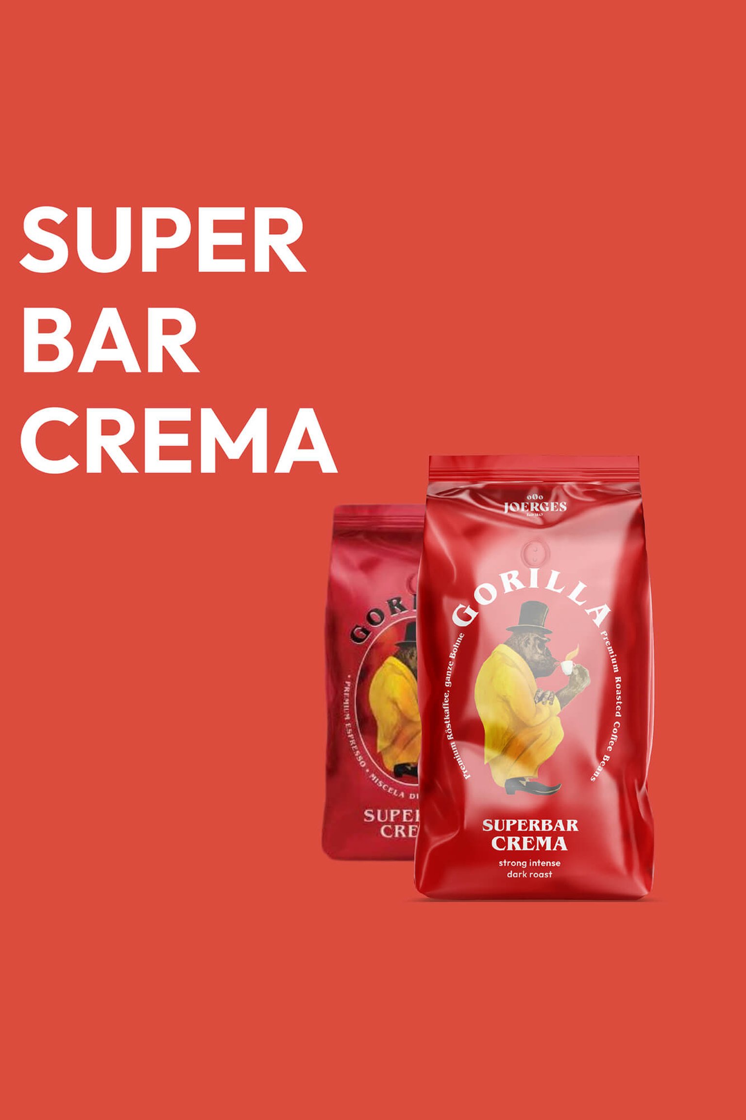 gorilla super bar crema