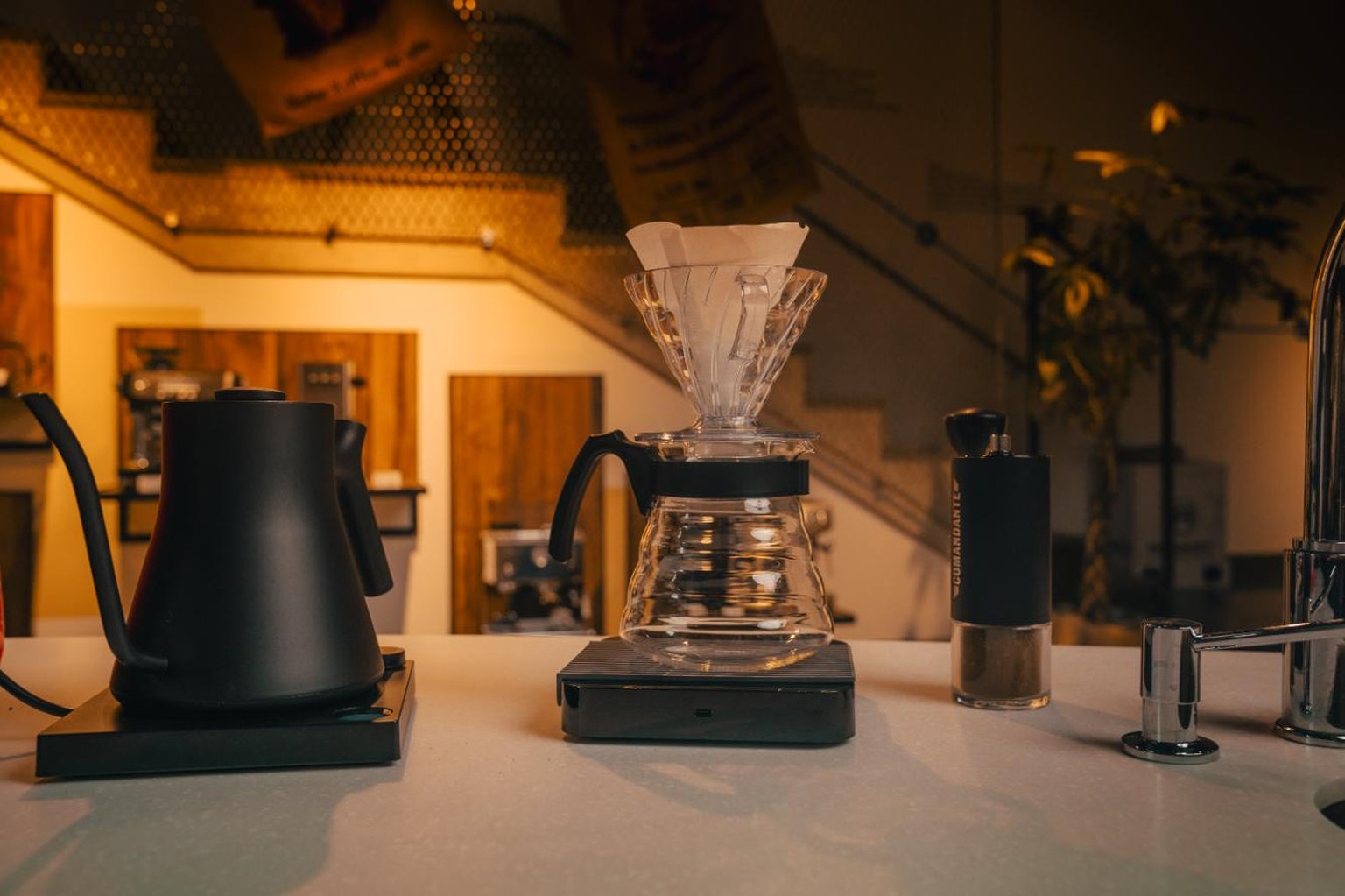 pour over filter coffee