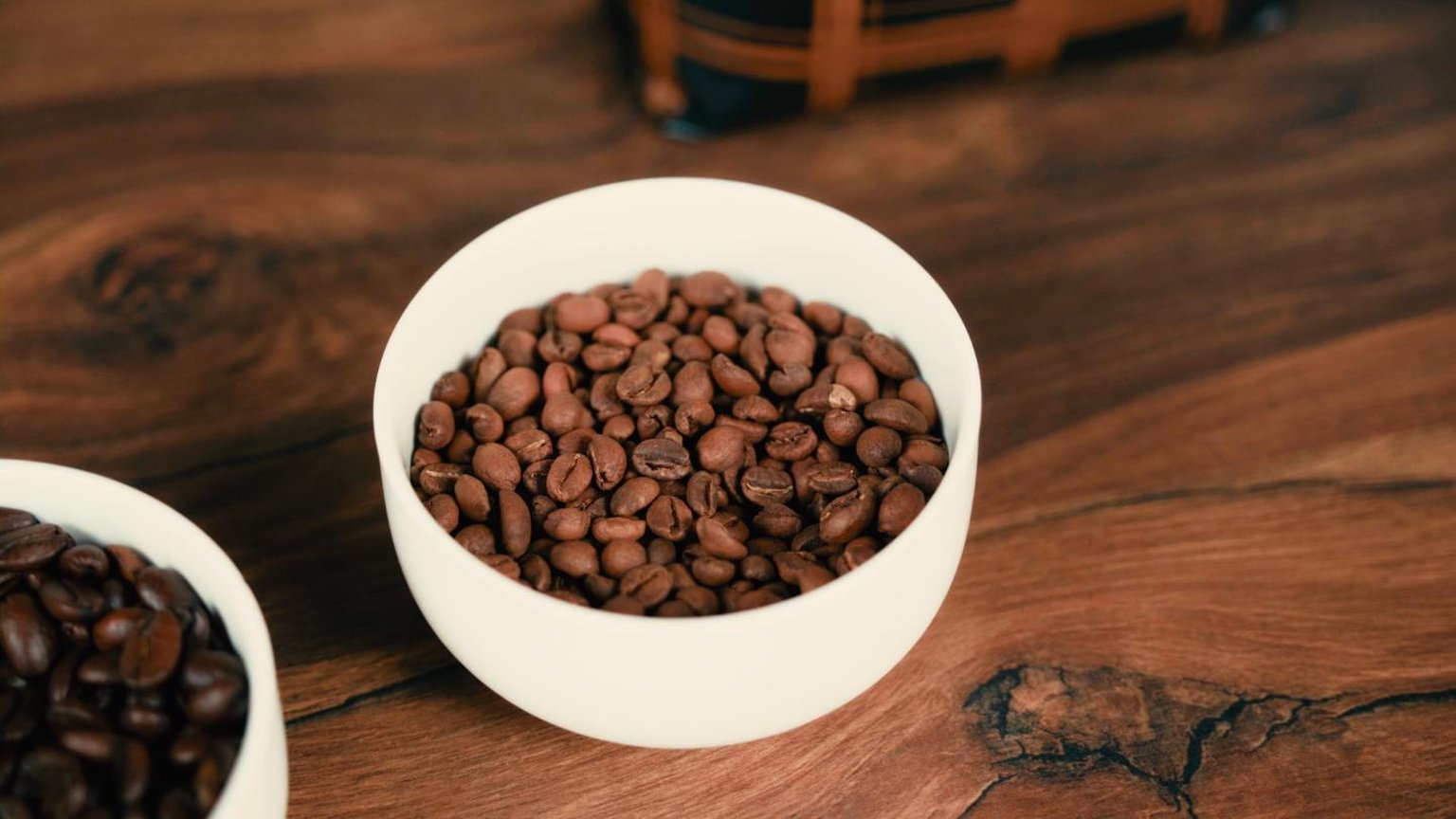 coffee beans in a bowl