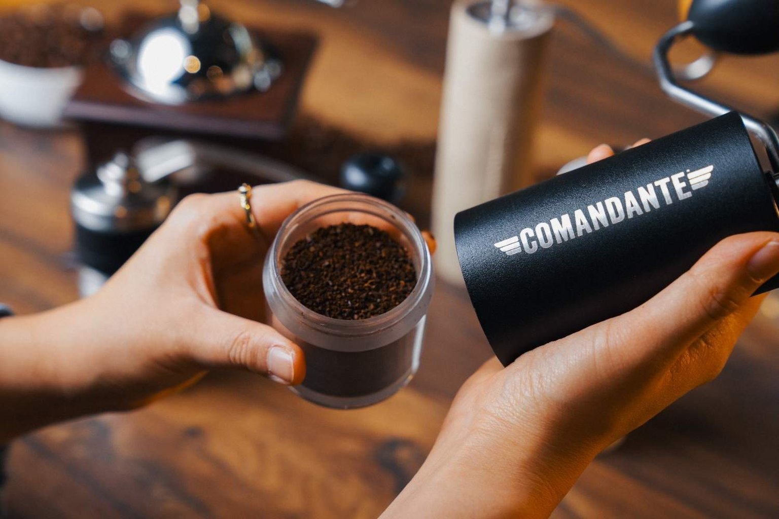 commandante coffee grinder
