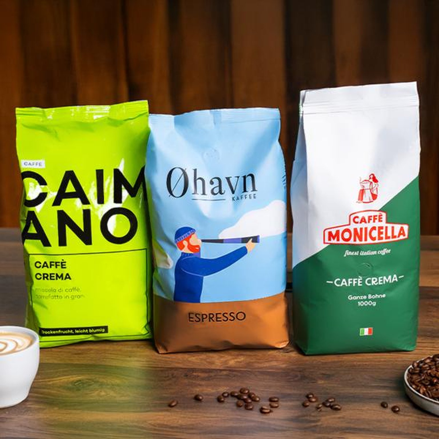 Coffee for fully automatic coffee machines