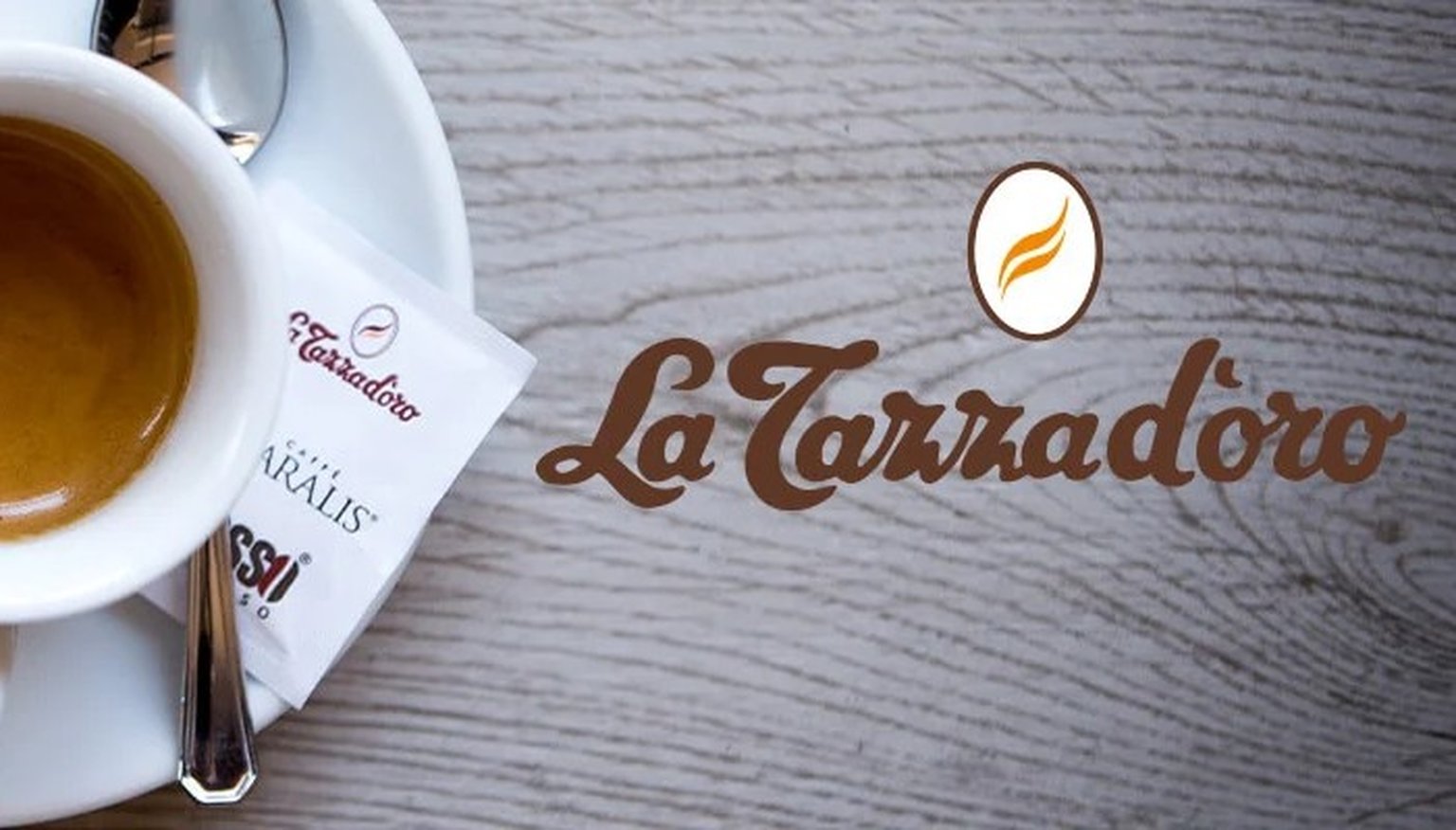 La Tazza d'oro brand banner