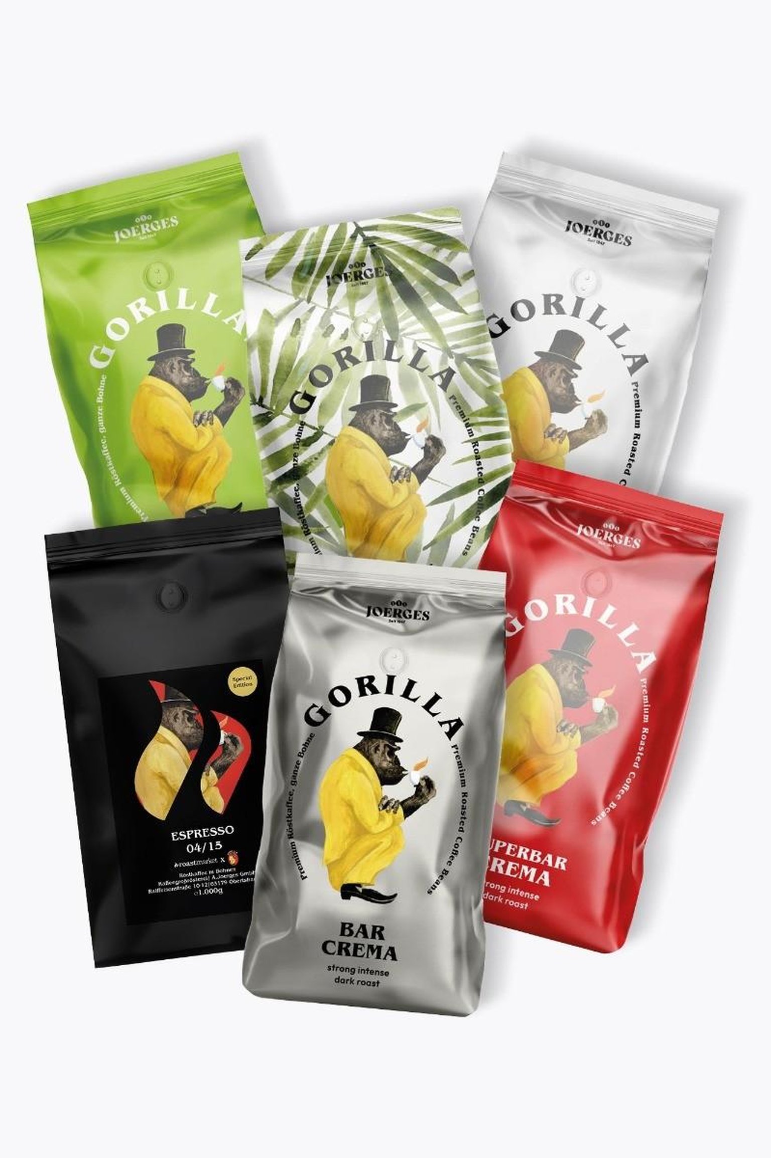 gorilla coffee tasting sets