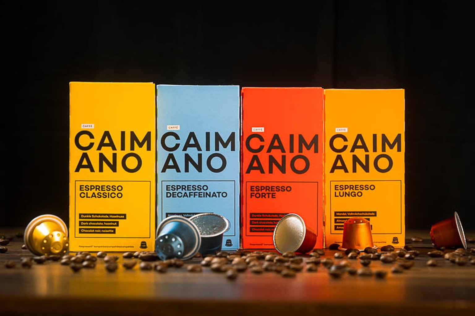 caimano coffee capsules