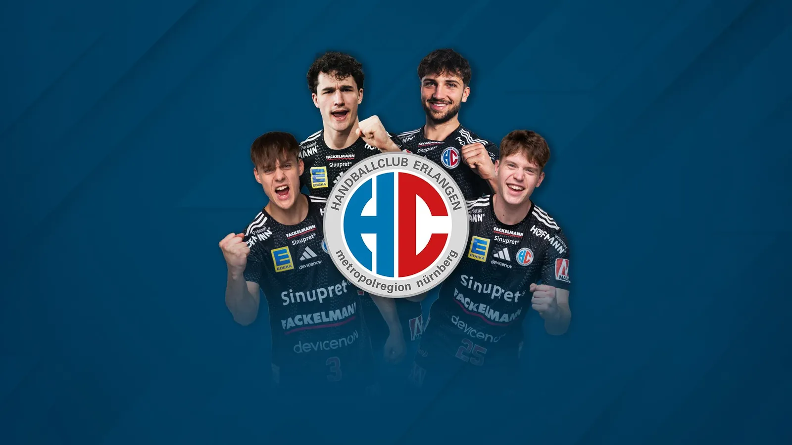 HC Erlangen bindet Nachwuchs-Quartett