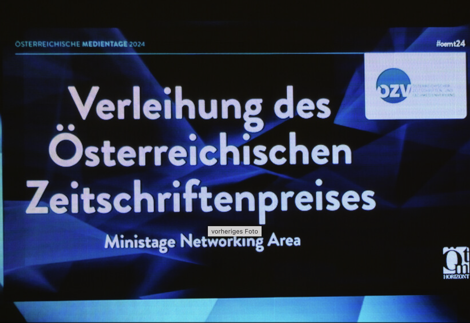ÖZV Award 2024 — Verleihung