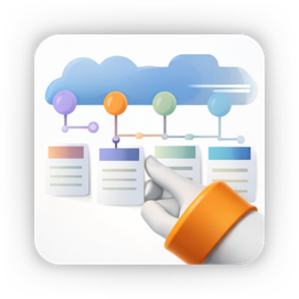 Datenvernetzung Icon
