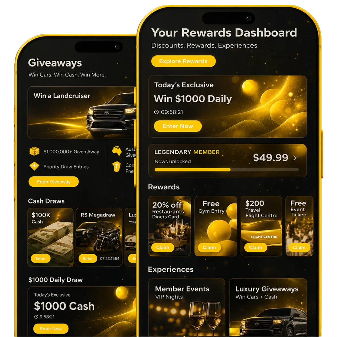 mobile app mockup