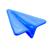 blue paper plane