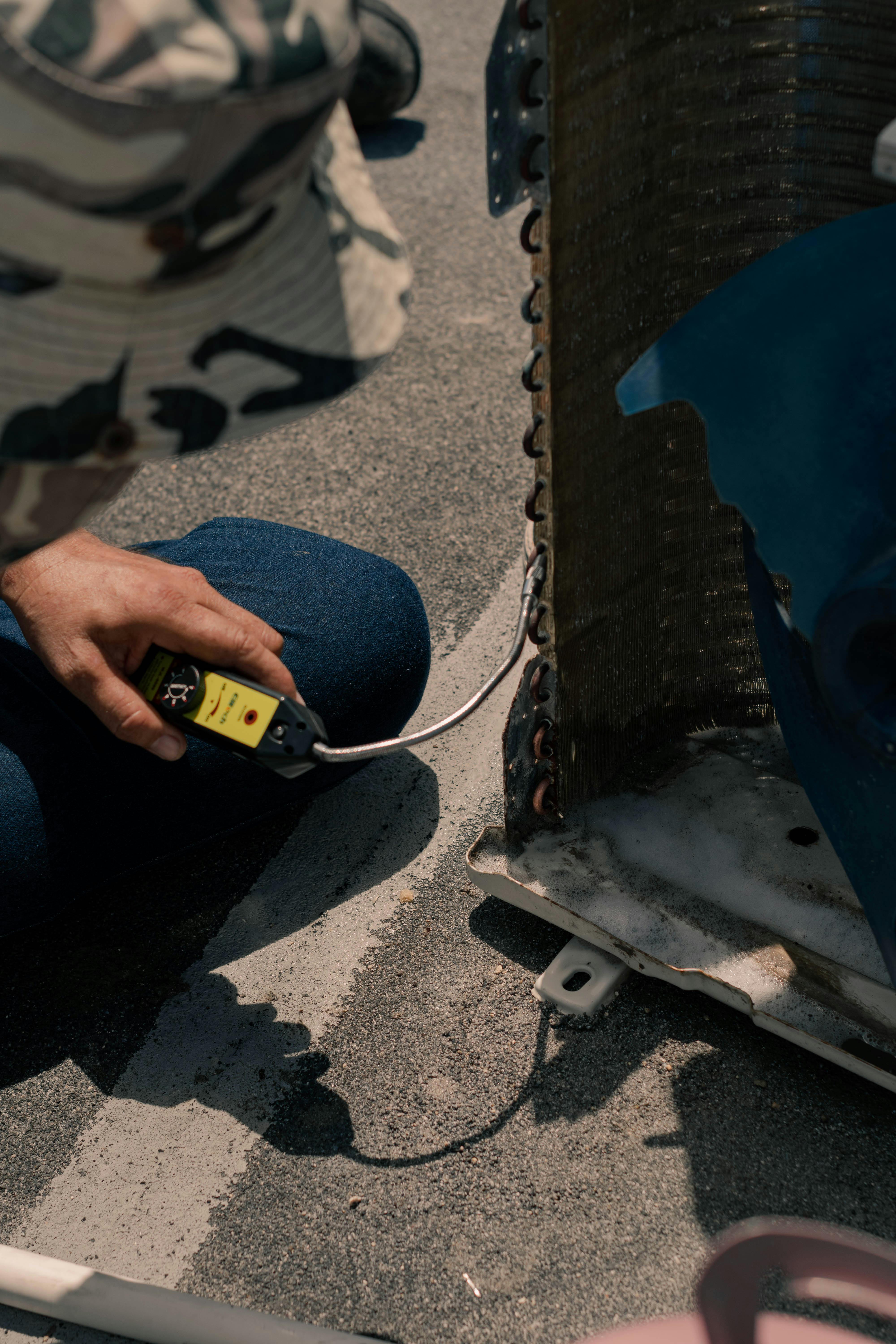 HVAC service manager monitoring technician utilization rates, workforce productivity dashboards, scheduling performance, and field service operations to improve efficiency and profitability.