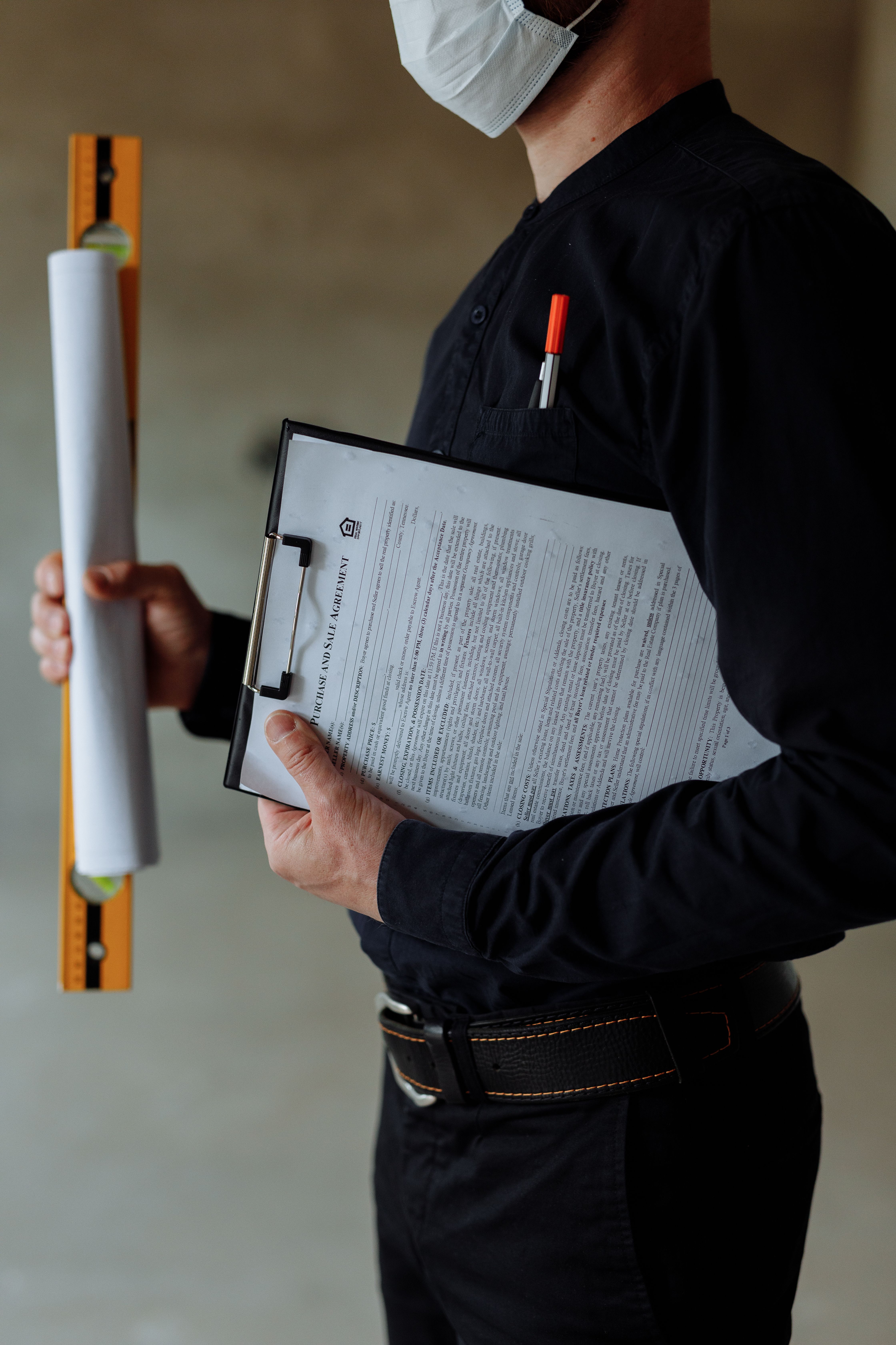 HVAC contractor reviewing maintenance agreement pricing and customer plans