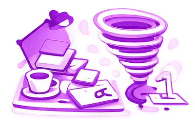 Illustration zum inneren Chaos