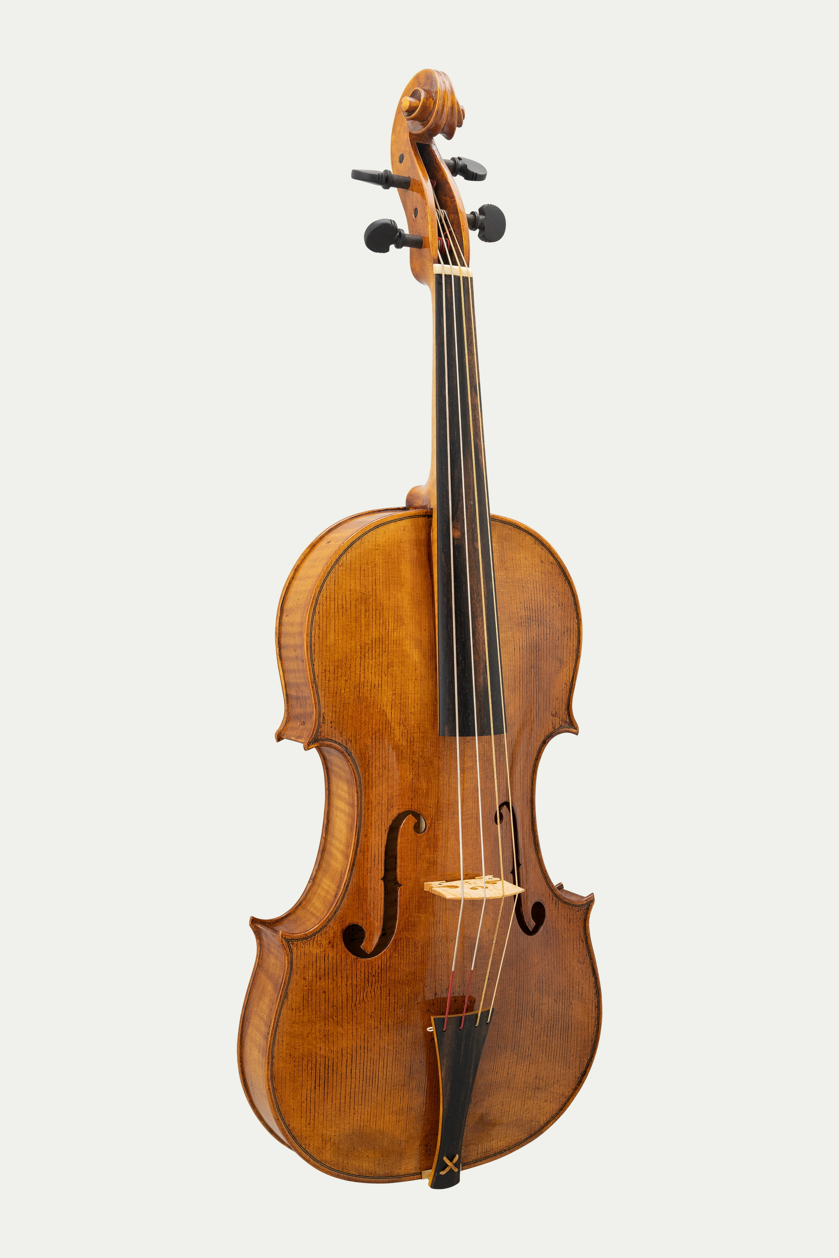 Viola nach Matteo Goffriller (Venedig, 1720) in der Vorderansicht mit klassischer Schnecke.