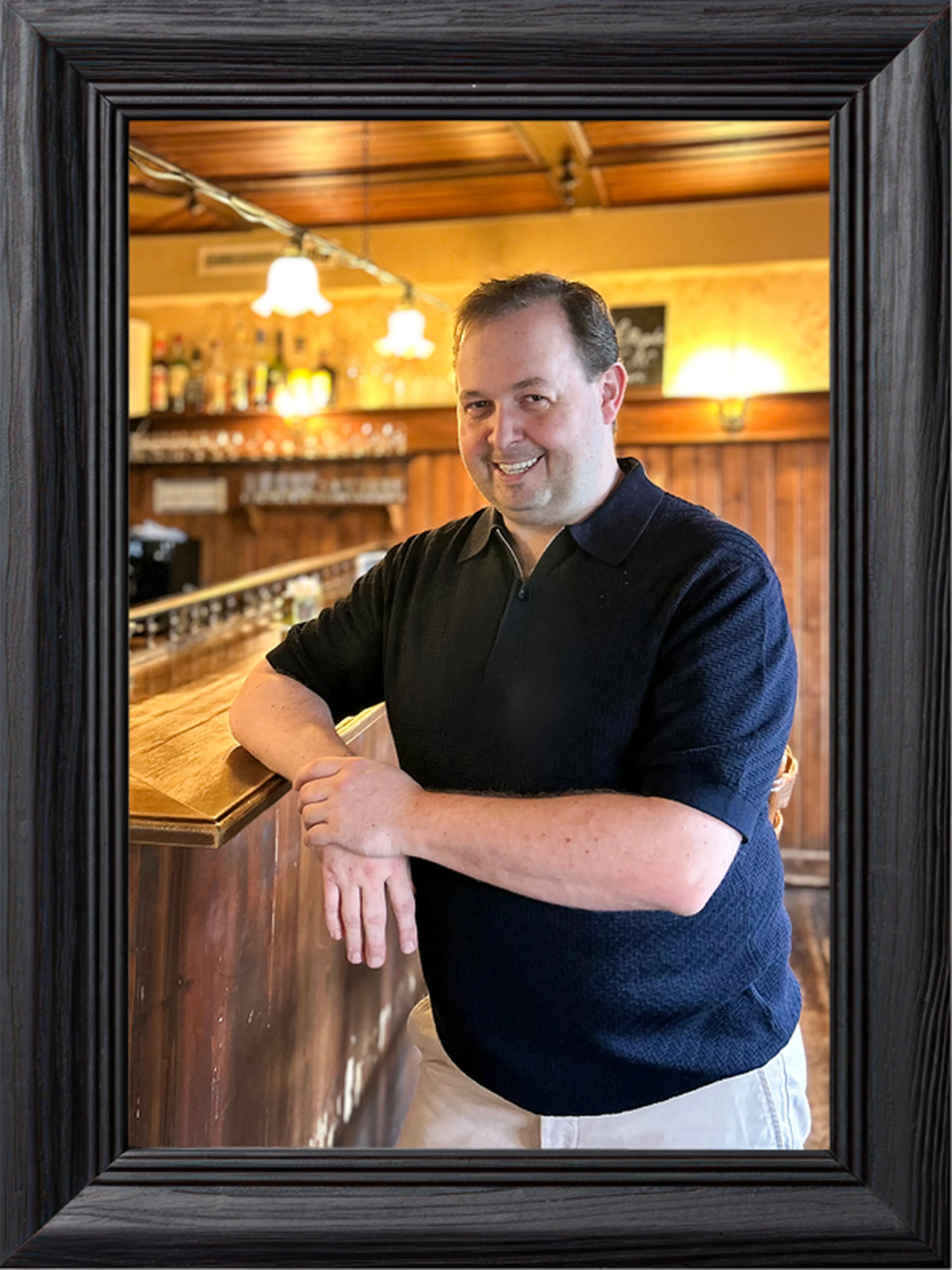 Portrait Wirt Gasthaus Lamm Lustenau Manuel Riedmann