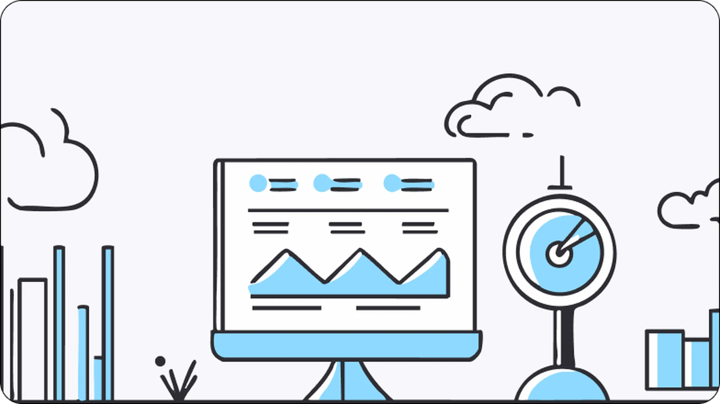 Infographic on creating a website, highlighting proxy performance metrics and optimization tips.