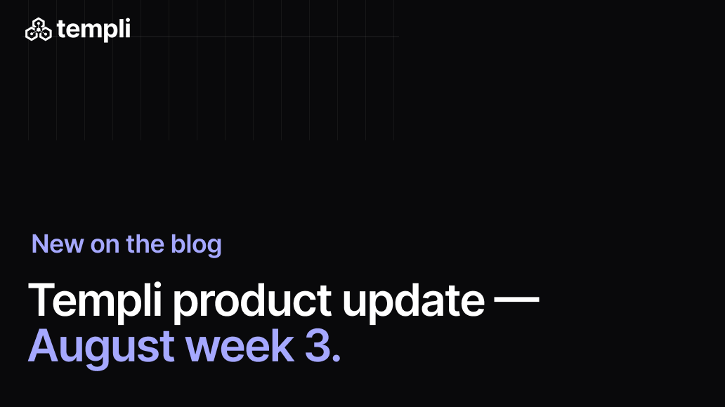Templi product update: meeting chat, firm instructions and clearer client relationships