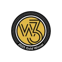 w3 Award 2025 Gold