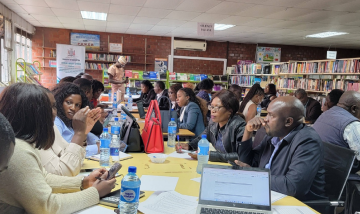 Partnership between Thrive Library and Zambian Library Service