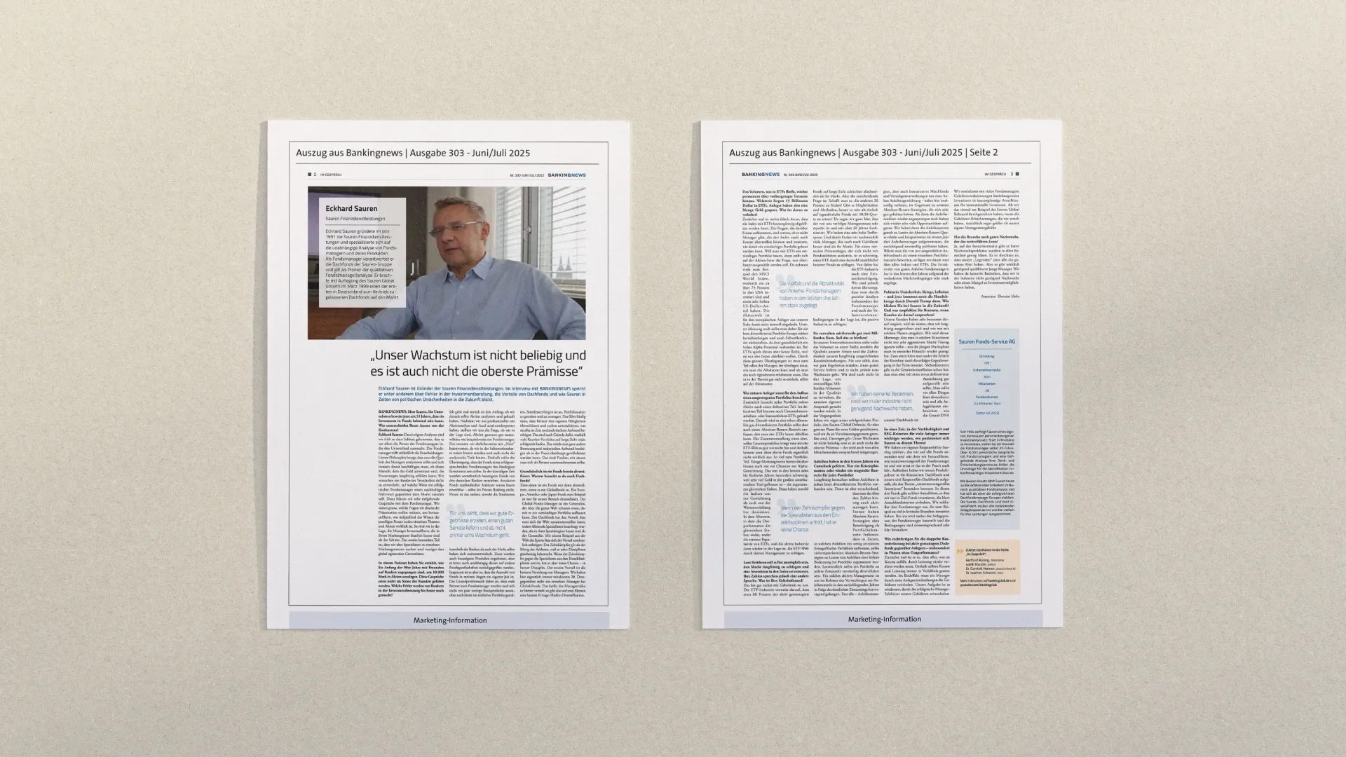 BANKINGNEWS “Our growth is not arbitrary, nor is it our top priority”