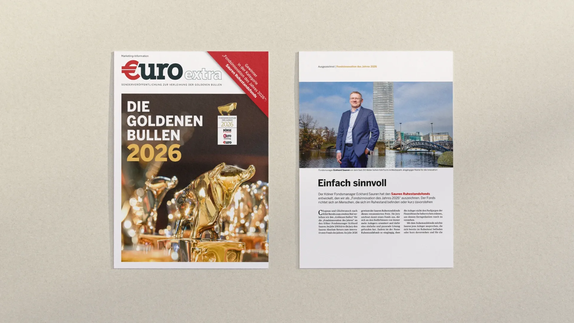 Sonderdruck €uro Extra „Fondsinnovation“
