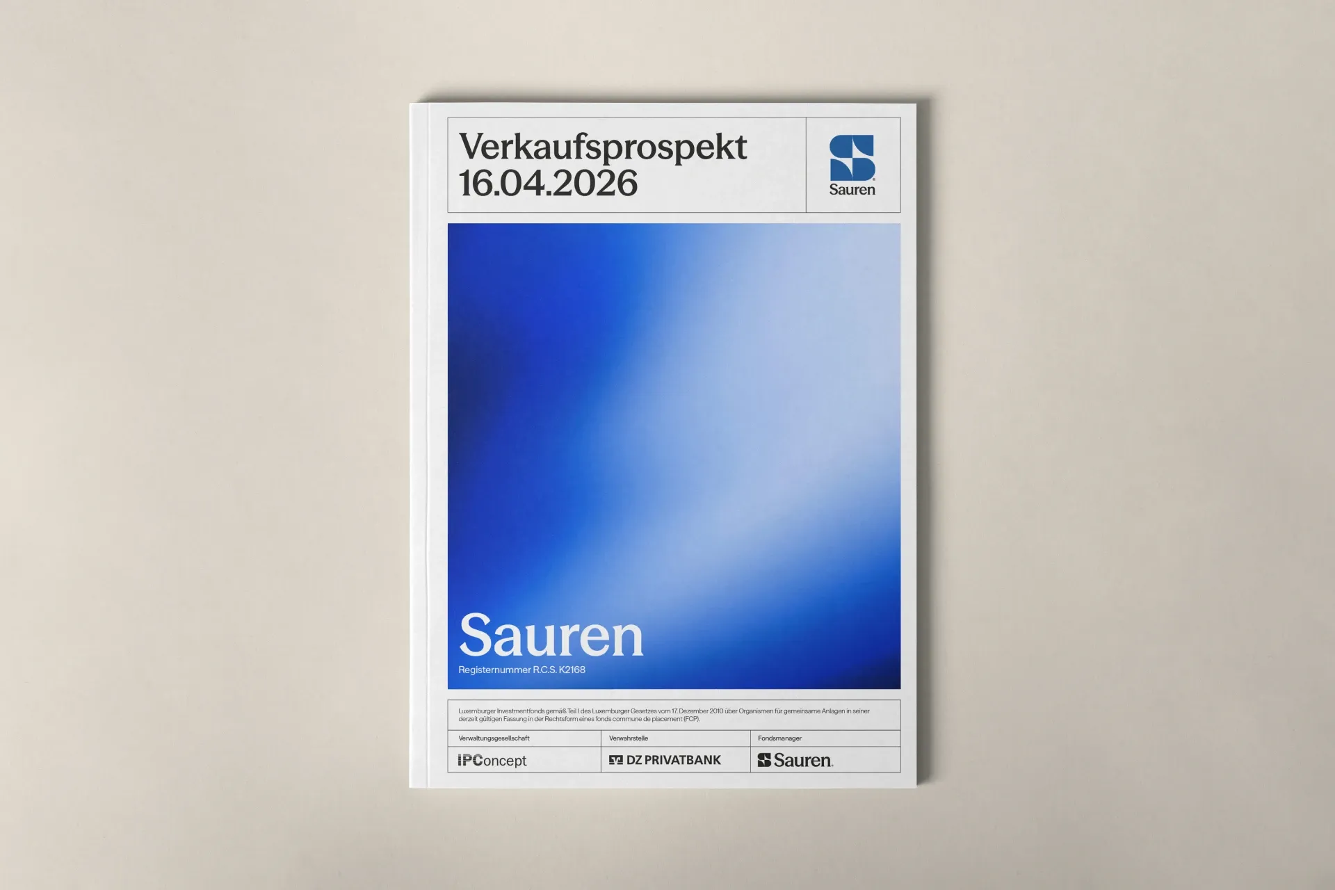 Verkaufsprospekt