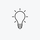 ampoule sur fond blanc