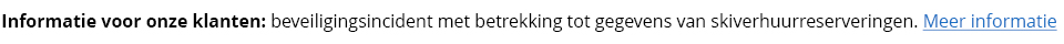 De beveiliging van uw gegevens