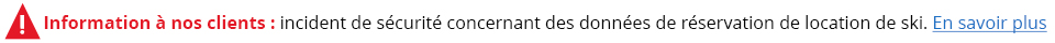 Sécurité de vos données