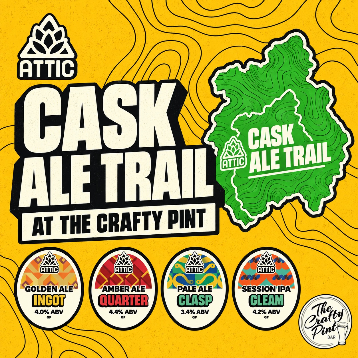 Attic Cask Ale Trail advert