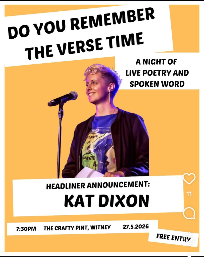 Event Poster - A night of live poetry and spoken word