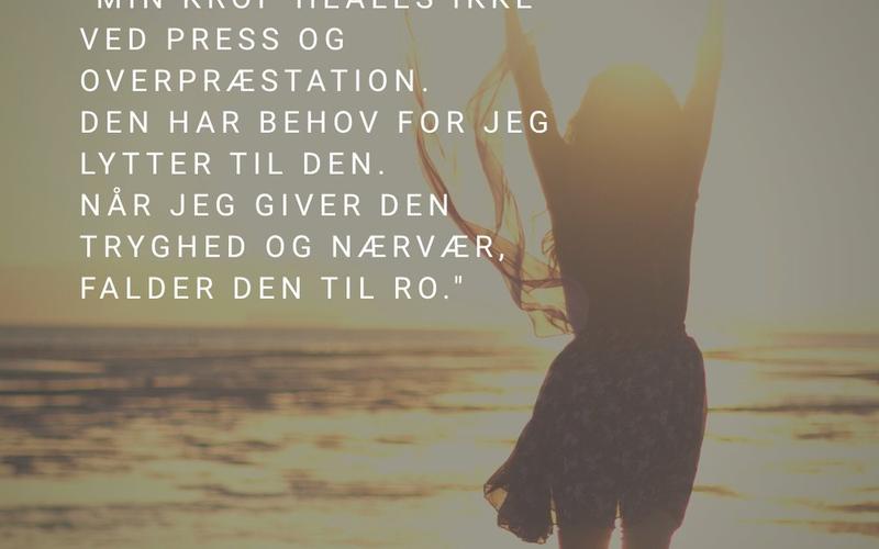 Genfind tilliden til din krop og dig selv
