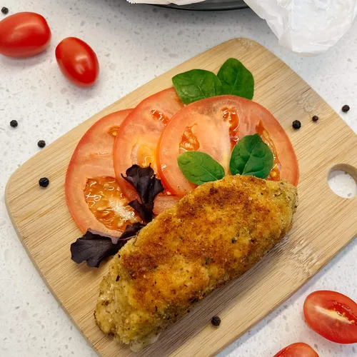 Gevulde kipschnitzel caprese