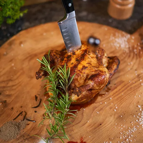 Kruidenkip uit de oven