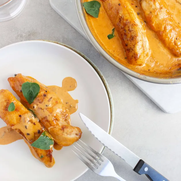 Kiprecepten - Romige Cajun kipfilets