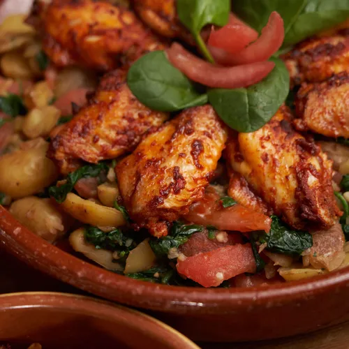 Kippenvleugeltjes in piri piri saus