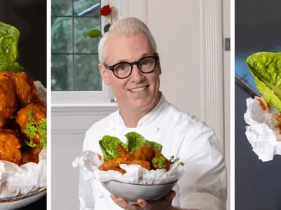 Spicy kipvleugeltjes gekookt door Rudolph van Veen