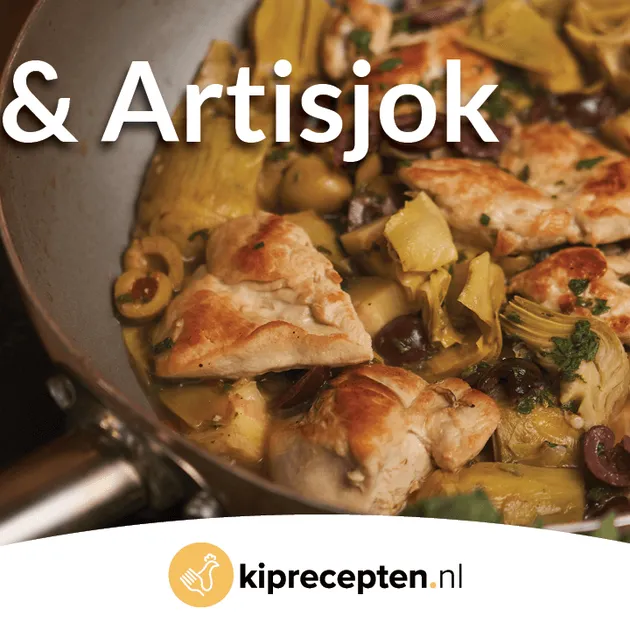 Kip met artisjok