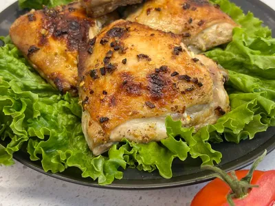 Kippendijen in honingmosterdsaus