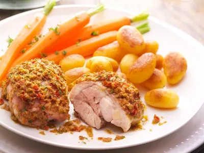 Kippendijfilet met tapenade