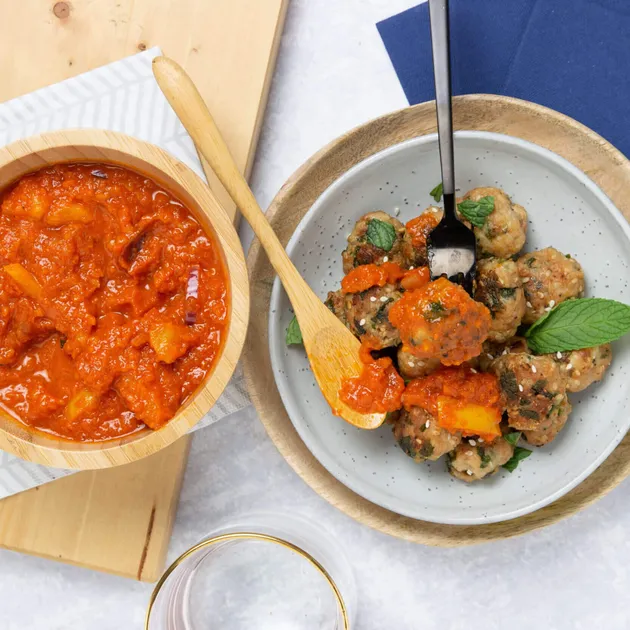 Oranje kipballetjes