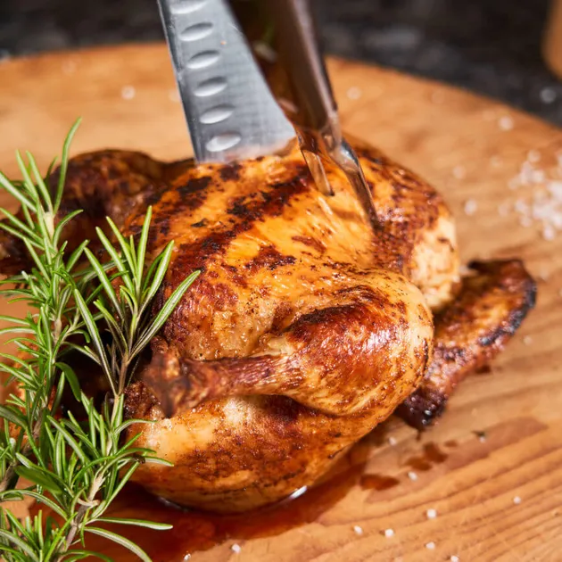 Kruidenkip uit de oven