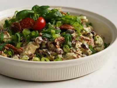 Salade met cranberries