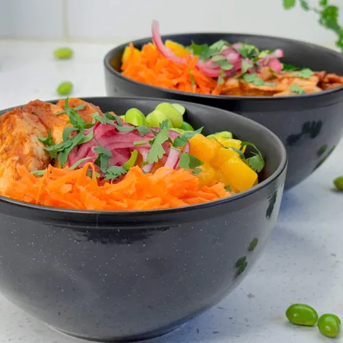 Pulled chicken bowl