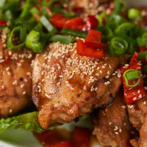 Sticky chicken
