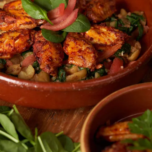 Kippenvleugeltjes in piri piri saus