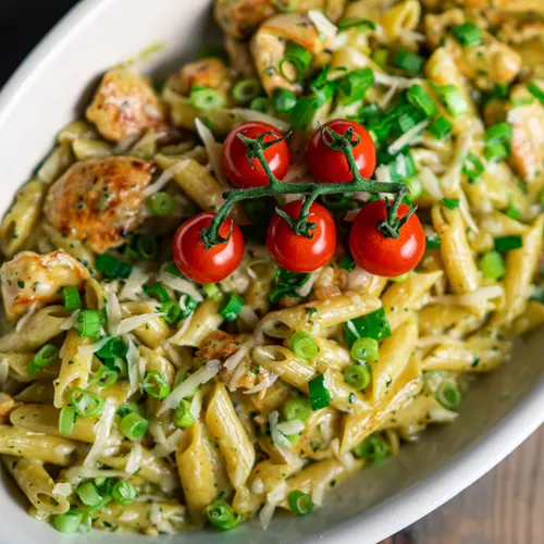 Kip met pasta pesto