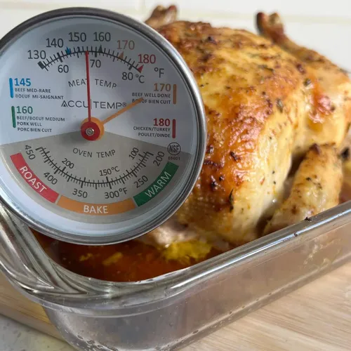 Sinaasappelkip uit de oven